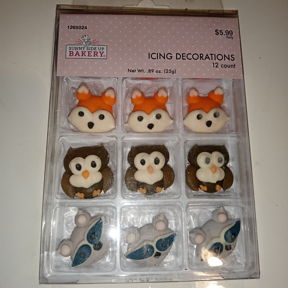 🦊 woodland creatures🦁20 pack unopened birthday party set